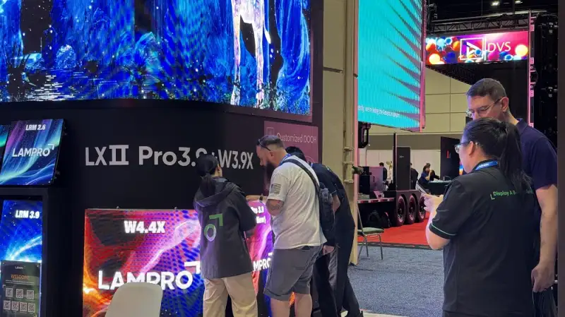 LAMPRO Technology Shined at InfoComm USA 2025 with Full-Spectrum LED Display Solutions