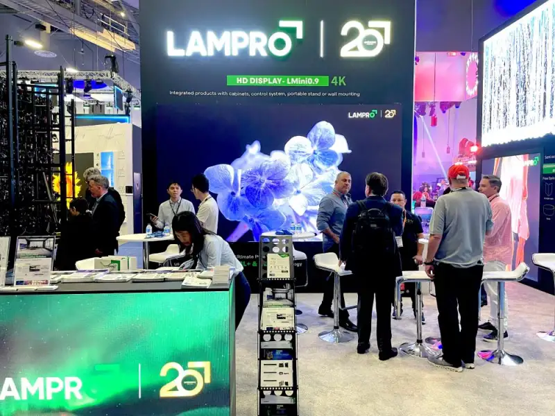 LAMPRO Shined at InfoComm USA 2024 with Innovative LED Products