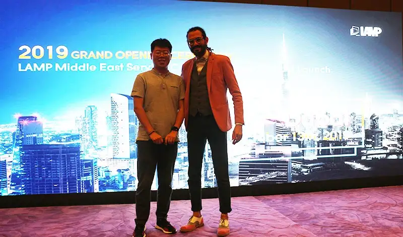 2019 GRAND OPENING CEREMONY, LAMP Middle East Service Center and New Product Release conference