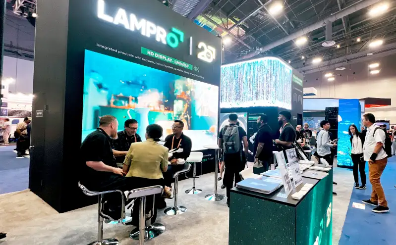 LAMPRO Shined at InfoComm USA 2024 with Innovative LED Products