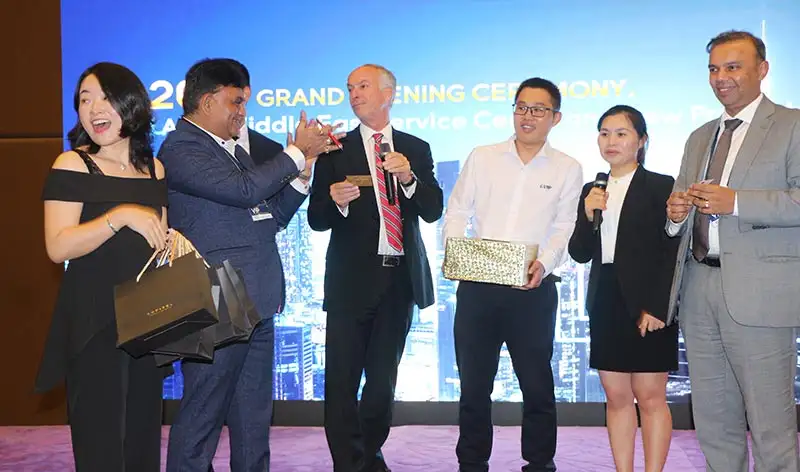 2019 GRAND OPENING CEREMONY, LAMP Middle East Service Center and New Product Release conference