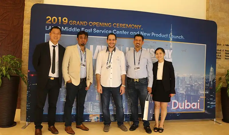 2019 GRAND OPENING CEREMONY, LAMP Middle East Service Center and New Product Release conference