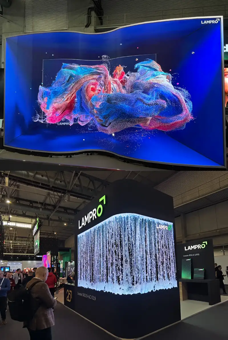 A Stunning Beginning of LAMPRO’s 20th Year at ISE 2024