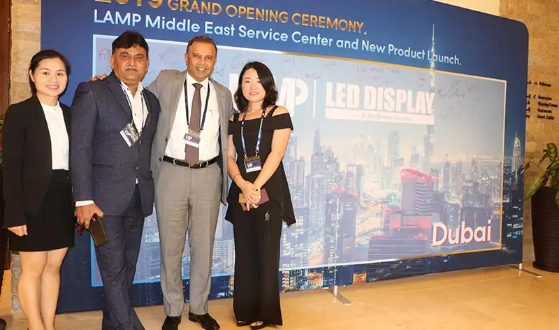 2019 GRAND OPENING CEREMONY, LAMP Middle East Service Center and New Product Release conference