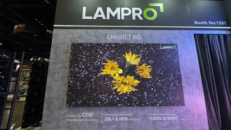 LAMPRO Technology Shined at InfoComm USA 2025 with Full-Spectrum LED Display Solutions