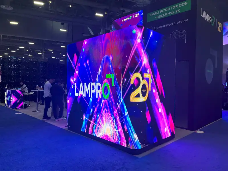 LAMPRO Shined at InfoComm USA 2024 with Innovative LED Products