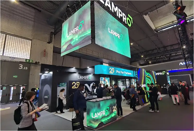 A Stunning Beginning of LAMPRO’s 20th Year at ISE 2024