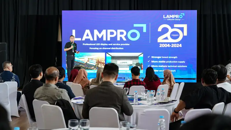 LAMPRO Unveils New LED Display Products in Indonesia