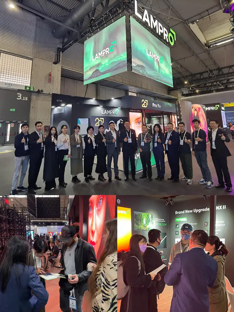 A Stunning Beginning of LAMPRO’s 20th Year at ISE 2024