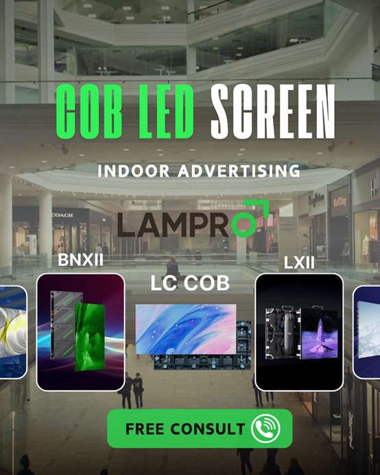 Why COB LED Screen Better for Your Indoor Advertising?