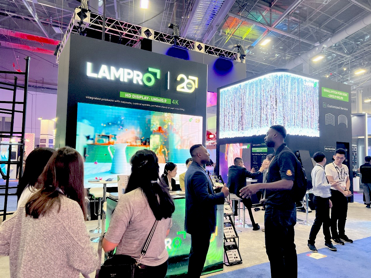 LAMPRO Shined at InfoComm USA 2024 with Innovative LED Products
